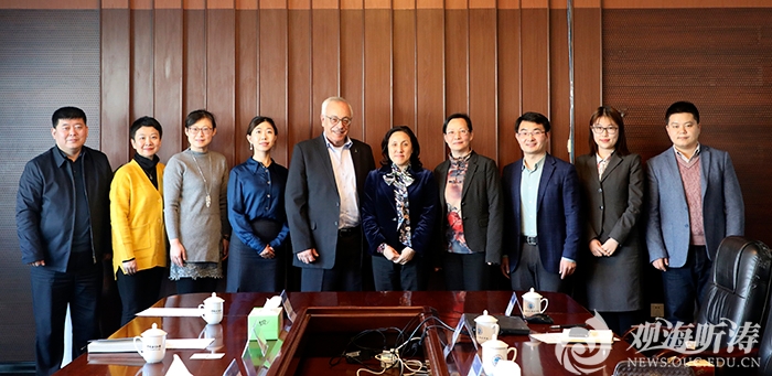 希伯来大学副校长Yossi Gal一行访问中国海洋大学