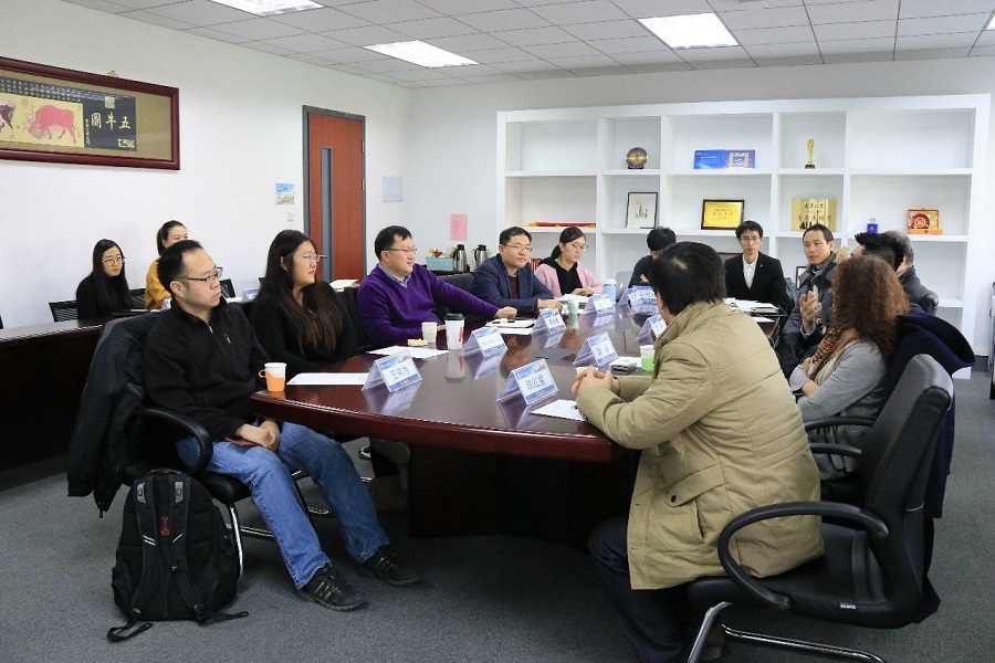 北京华诺奥美基因生物科技有限公司代表团到访医学部