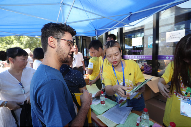 北京语言大学喜迎2019级国际新生 北京语言大学喜迎2019级国际新生