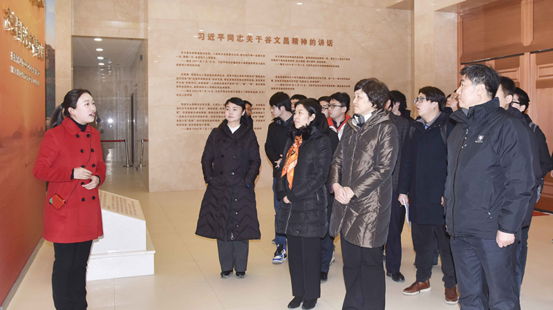 清华大学党委书记陈旭带队到我院开展社会实践活动 清华大学党委书记陈旭带队到我院开展社会实践活动