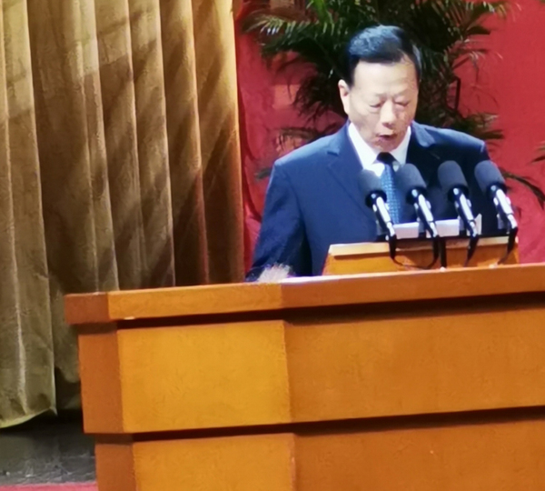 名誉院长毛雨时出席湖南省庆祝新中国成立70周年大会 名誉院长毛雨时出席湖南省庆祝新中国成立70周年大会