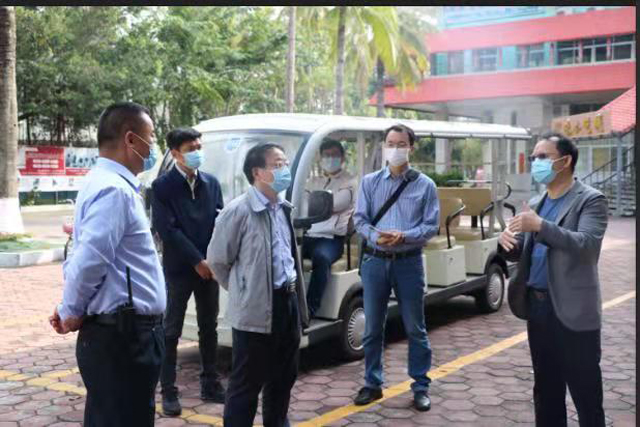 干训网分享：海南大学校长骆清铭带队检查指导学校疫情防控工作并慰问一线防控工作人员