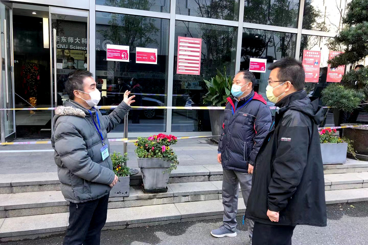 干训网分享:校领导带队检查学校所属企业复工情况 干训网分享:校领导带队检查学校所属企业复工情况