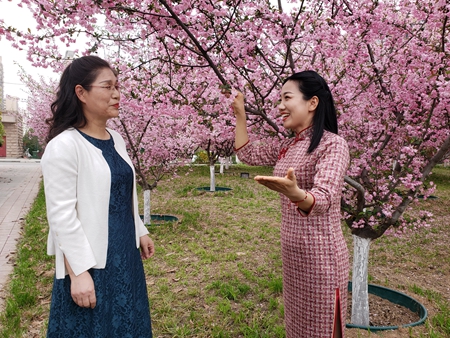 人间三月芳菲始,万名学子云赏花—我校举办首期大学生线上集体活动 人间三月芳菲始,万名学子云赏花—我校举办首期大学生线上集体活动