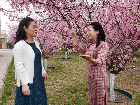 人间三月芳菲始，万名学子云赏花—我校举办首期大学生线上集体活动	