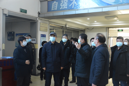 辽宁省委常委张福海来校调研疫情防控工作 辽宁省委常委张福海来校调研疫情防控工作